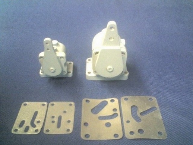 Control valves with gaskets